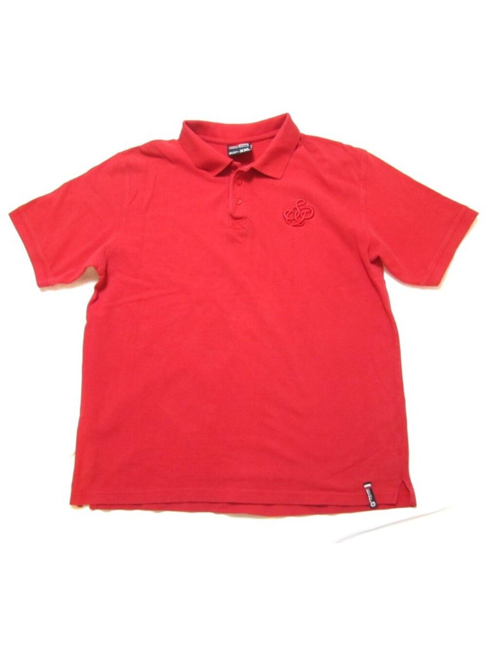 Vtg‎ Y2K 2000s Southpole Red Polo Shirt Men Sz XXL Skater Skater Grunge (M281)